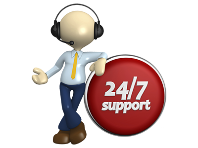 Support service 24/7